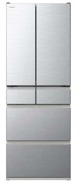 【新品】日立 電気冷蔵庫 幅65珊 485L フレンチ部屋の入り口 R-H49TG S しろがね色 日本製 2023年次ひな形 大静電容量 まるごとチルド