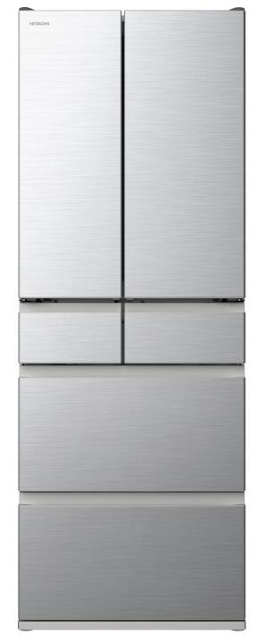 【新品】日立 電気冷蔵庫 幅65珊 540L フレンチ部屋の入り口 R-H54TG S しろがね色 日本製 2023年次ひな形 大静電容量 まるごとチルド