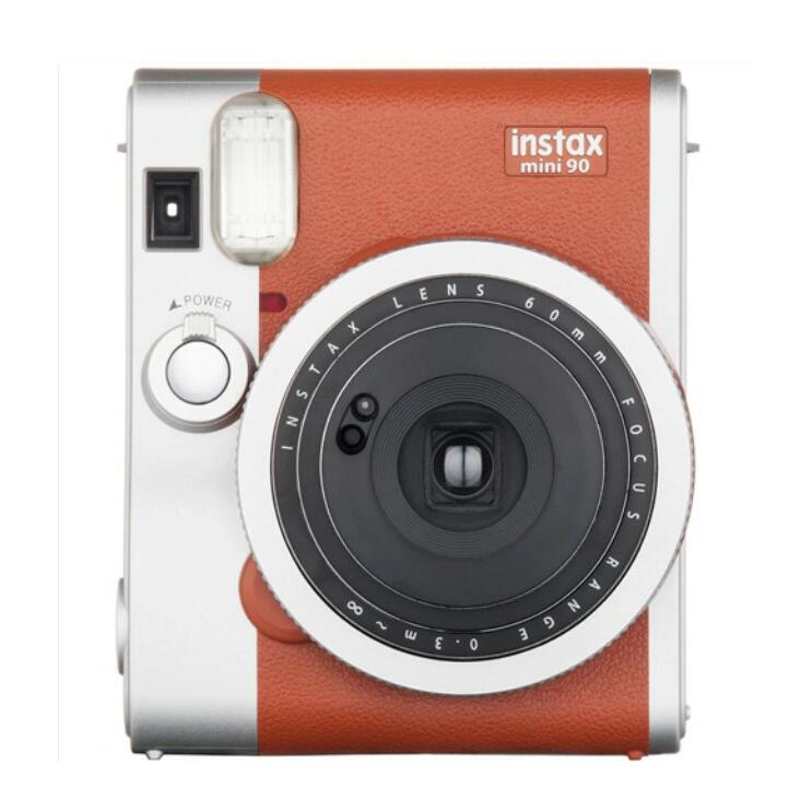 【新品】富士フイルム(FUJIFILM) インスタントカメラ チェキ instax mini 90 ネオクラシック ブラウン INSTAX MINI 90 BROWN インスタントカメラ｜株式会社ECメゾン