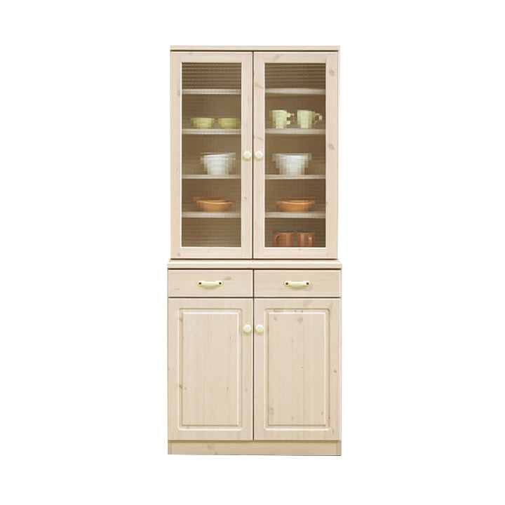 楽天市場】【中古】 コスガ家具 食器棚 ガラス扉 カントリー調 KOSUGA