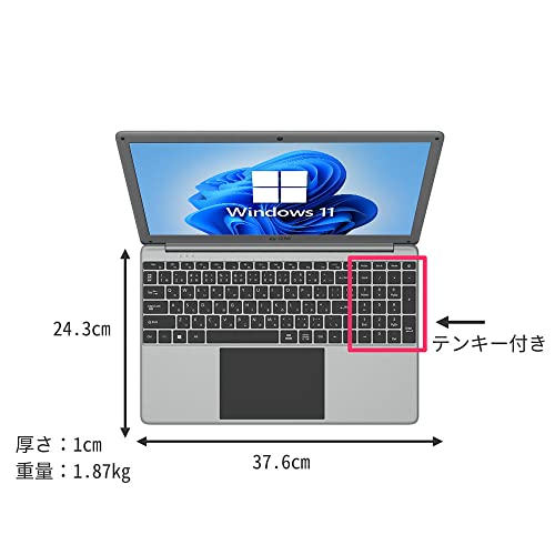 単品販売／受注生産 GM-JAPAN ノートパソコン Windows 11 Office搭載