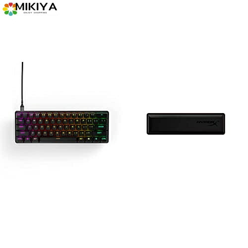 【仕掛ける買い取り】SteelSeries ゲーミングキーボード ミニサイズ Apex Pro Mini US 有線 英語取り合わせ OmniPoint取り替えっこ 2-インチ-1行動手がかり 積み上げる 64820 黒いこと \u0026 HyperX Wrist Re