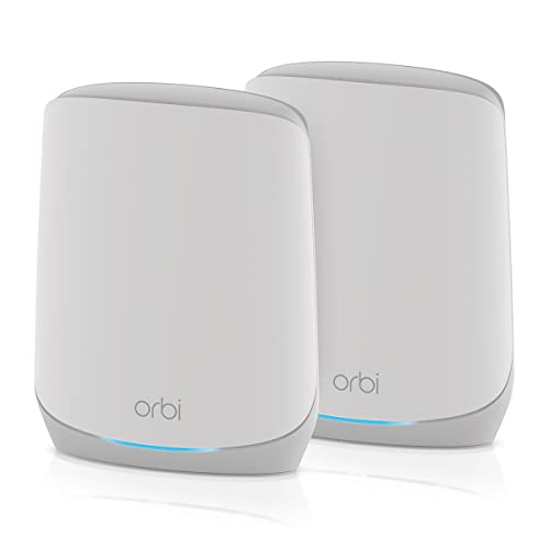 【定まり品】サイバー空間歯車 NETGEAR Orbi 無線LAN6 メッシュ無線LAN AX5400 2台書き割り 無線電話ローカルエリアネットワーク ルータ 11ax 取り組み周波数帯域 RBK762S  NETGEAR Armor ト