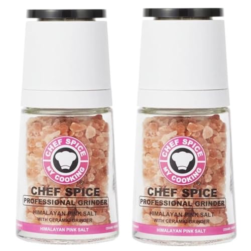 楽天市場】シェフスパイス ピンク岩塩 ミル付き 130g まとめ買い(×6