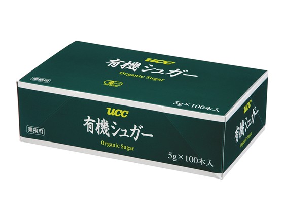 【3セット】UCC 有機シュガー5g×100P 460652【F倉庫】