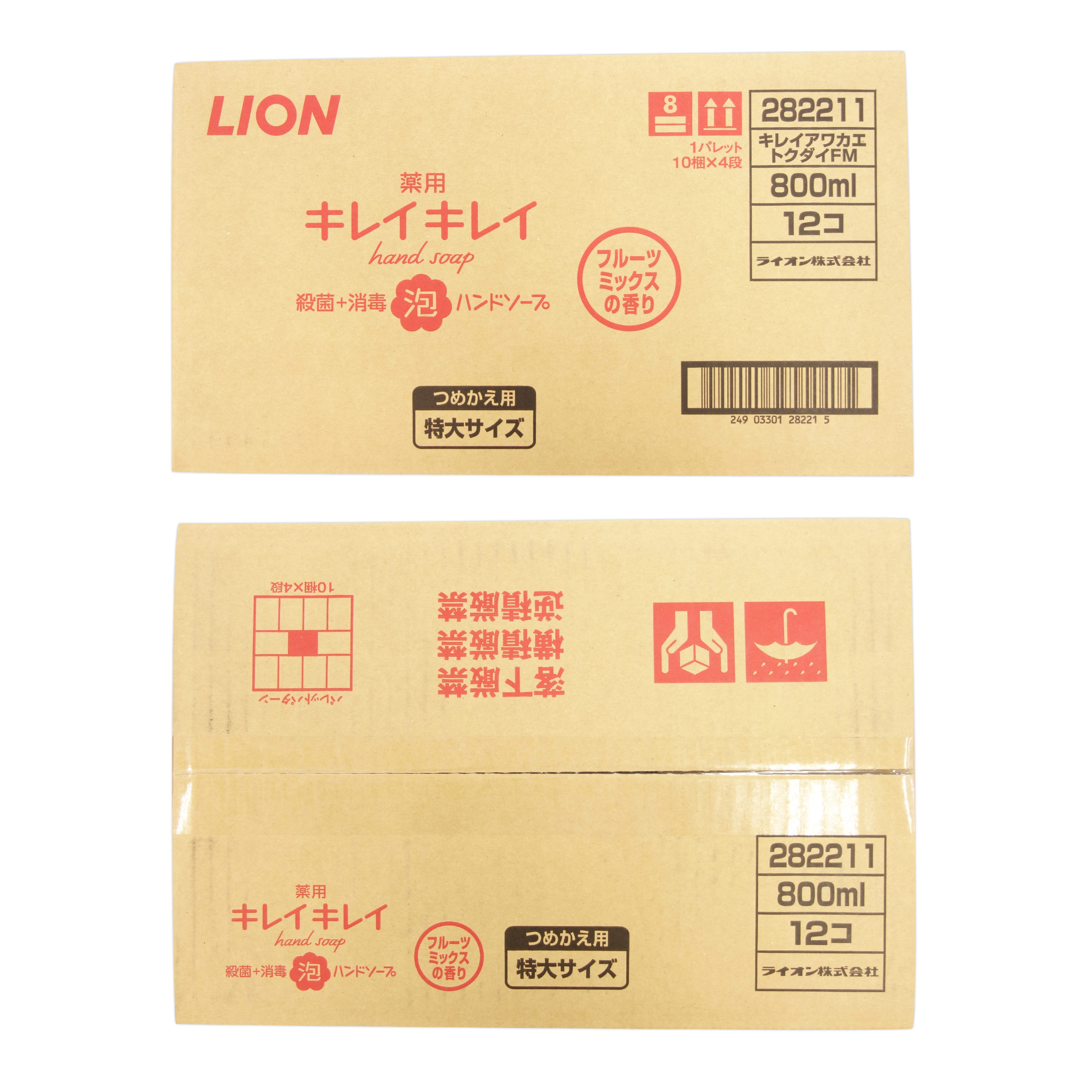 安いそれに目立つ キレイキレイ 薬用 泡ハンドソープ フルーツミックスの香り つめかえ用 800ml 12本 ライオン Lion 2211 在庫一掃 Korlaobkk Com 安いそれに目立つ キレイキレイ 薬用 泡ハンドソープ フルーツミックスの香り つめかえ用 800ml 12本 ライオン Lion 2211 在庫一掃 Korlaobkk Com