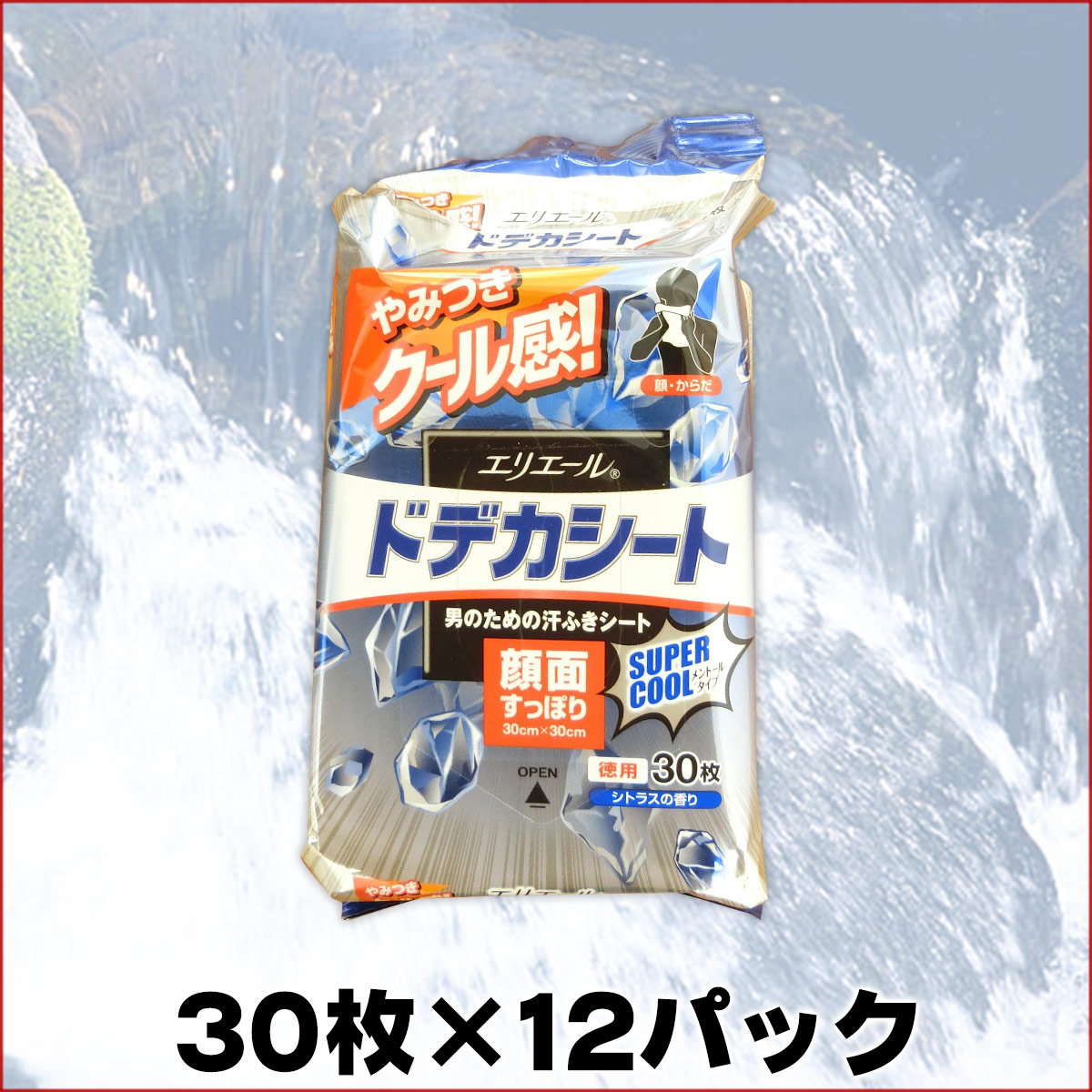 160円 【おすすめ】 大王製紙 エリエール for MEN ドデカシート 30枚