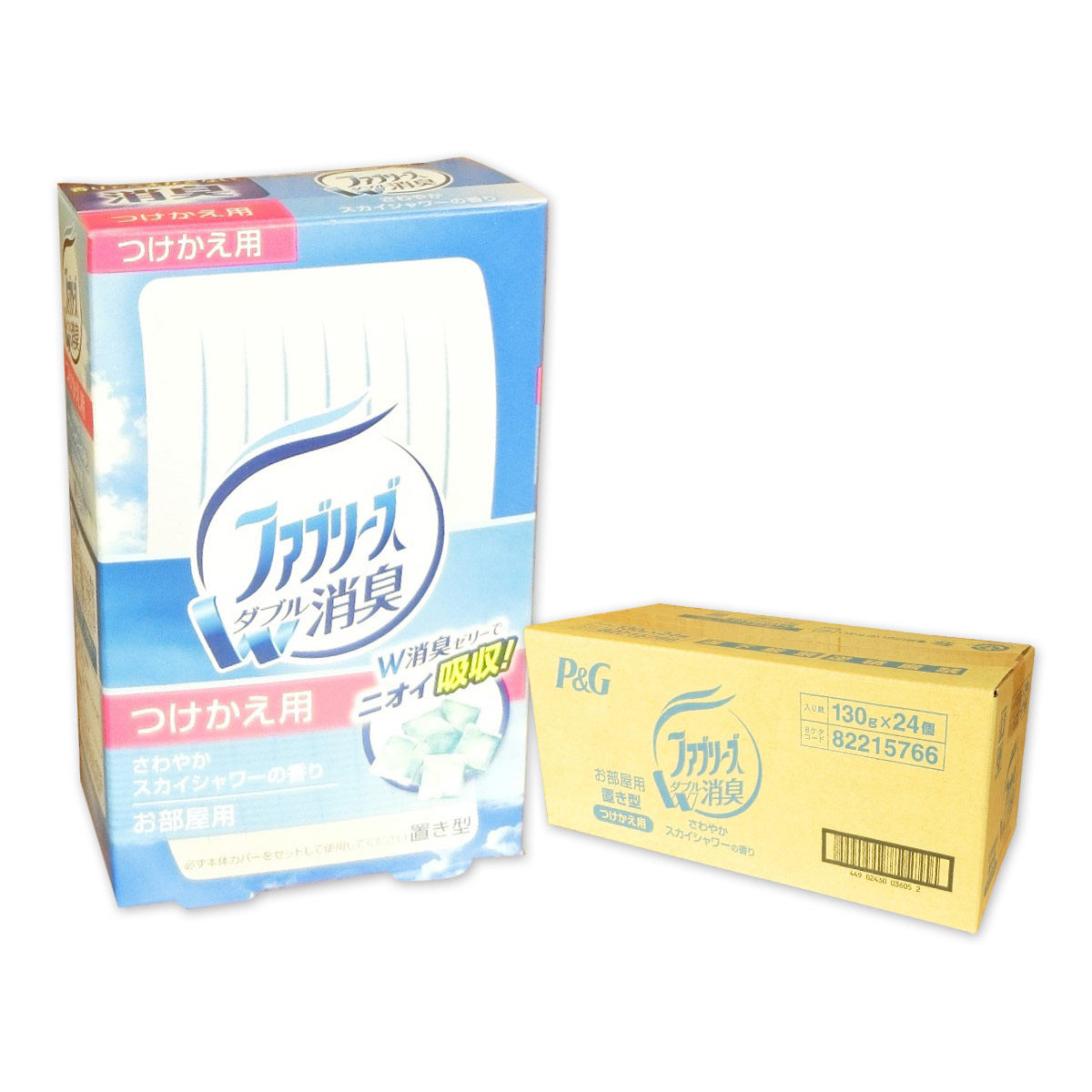 ファブリーズ おお座敷用 置き型 つけかえ用 口さかしい天の原シャワーの芳ばしさ × 24個 【P\u0026G 80大きさ】【82281327 kzh】
