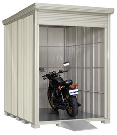 【お片付け応援オプションプレゼント中！】タクボ バイクガレージ バイクシャッターマン 多雪地型 標準型 BS-S1826WH 幅1912×奥行2827×高さ2570mm バイク 車庫 シャッター 屋外 倉庫 大型 小屋 [製品5年保証][正規代理店]