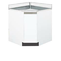 イースタン工業 CM2-75CT 隅調理台 [間口75cm 奥行55cm 高さ80cm]