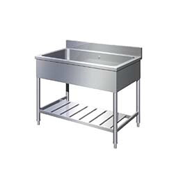イースタン工業 G1-120 業務用一槽流し台 間口120ｃm ※受注生産品