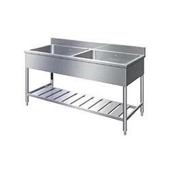 イースタン工業 G2-90 業務用二槽流し台 間口90cm ※受注生産品