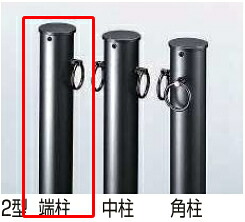 YKKAP チェーン店極点2型本体 端柱T-100 据えつける式   KSK