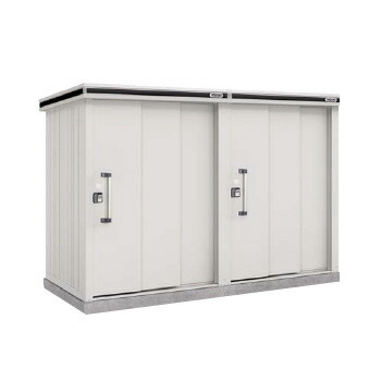 物置 屋外 【一般・積雪共用型】ヨド物置 ヨドコウ エルモ 連続型 LLD-1515（引き戸タイプ） 基本棟（2棟分） 幅3059.5×奥行1707×高さ2120mm 送料別途 [製品5年保証] 収納 197,190円