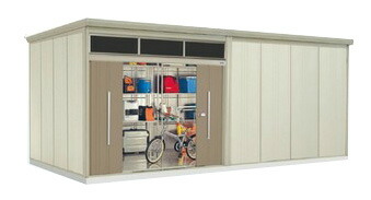【多雪型 結露減少屋根】タクボ物置 Mr．トールマン ブライト JNA-SZ5829 幅5895×奥行3195×高さ2570mm[収納庫/収納/屋外収納庫/倉庫/中型/大型/小屋] [製品5年保証][正規代理店]