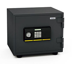 【送料無料】 エーコー 耐火金庫 テンキー式 鍵2本付属 スタンダード BES-9PK 軒先渡し|環境生活