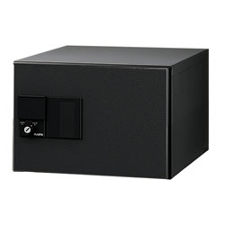 ナスタ デリバリーボックス(メカ式) D-ALL プッシュボタン錠 前入前出 ブラック KS-TLJ360-F240-BK ※受注生産品
