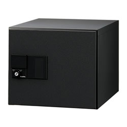 ナスタ デリバリーボックス（メカ式） D-ALL プッシュボタン錠 前入前出 ブラック KS-TLJ360-F300-BK ※受注生産品