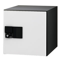 ナスタ デリバリーボックス(メカ式) D-ALL プッシュボタン錠 前入前出 ホワイト KS-TLJ360-F360-W ※受注生産品