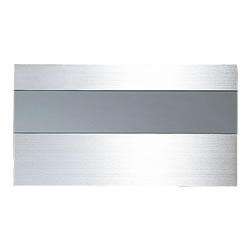 【8枚まとめ売り】 アルミニウム製室名札 KS-N20AS 210x74mm 室名札 アルミニウム KS-N20AS | 表示・サイン | 製品情報