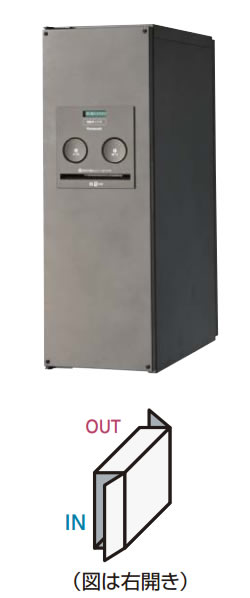 パナソニック 戸建住宅用宅配ボックス COMBO コンボ スリムタイプ CTNR4011 前入れ後ろ出しFR 【送料無料】