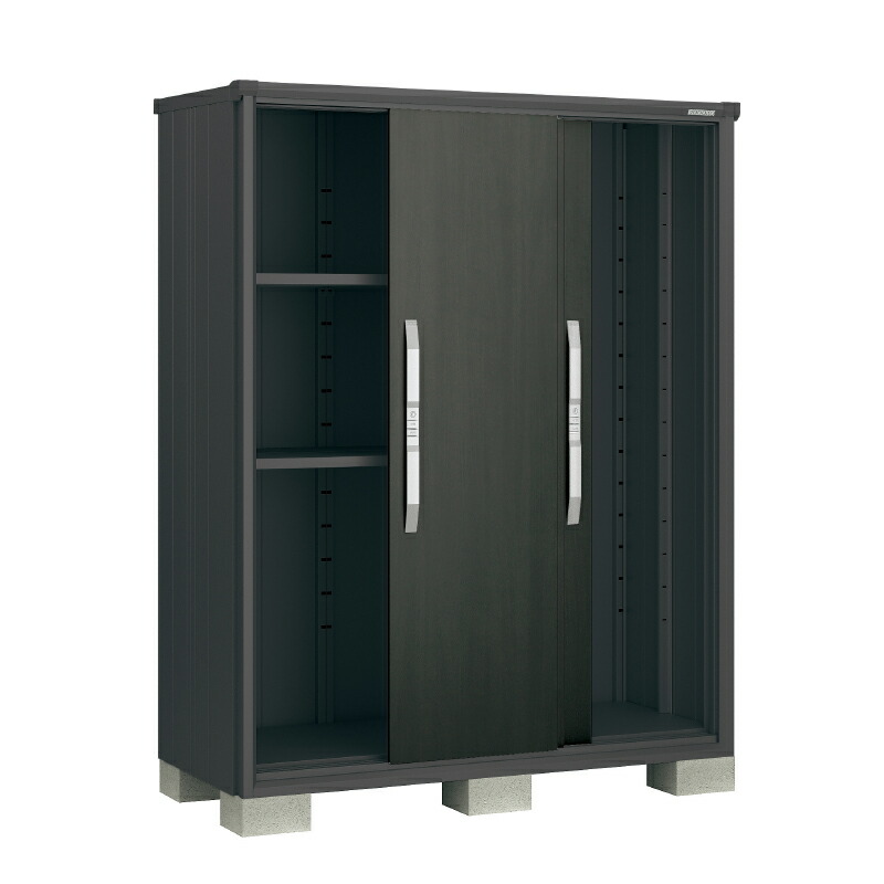 屋根裏部屋 室外 ヨド屋根裏部屋 ブラックエスモ ESF-1507A-BK-WE ウッディエボニー 小型 納める 大型 タイア バス発着場 スチール写真 庭 納める庫