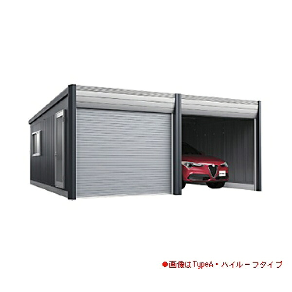 イナバガレージ アルシア DR-3157JPB-2 TypeB 一般型 ジャンボ 2連棟 送料別途 [製品5年保証]