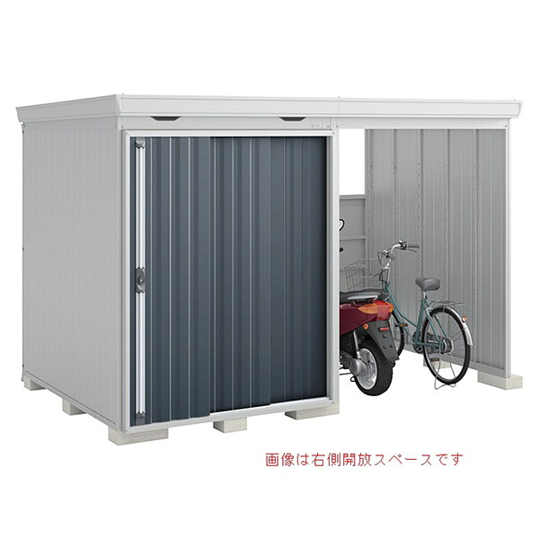 屋根裏部屋 室外 イナバ屋根裏部屋 フォルタウィズ FW-18K+1822S 左方開放的あき場所 判定基準 多雪型 濃灰色薄墨色 [生産品5年引き受ける] 納める 大型
