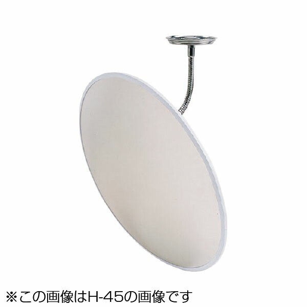 信栄物産 防犯ミラー 丸型 フレキシブルタイプ H-55