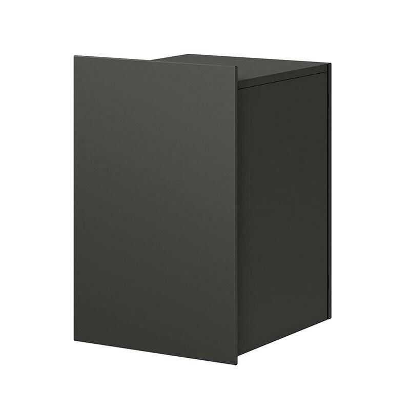 宅配ボックス 一戸建て用 LIXIL 宅配ボックスKN 右開き ディープグレー大型 大容量 埋め込み 8KCJ01FN KSK