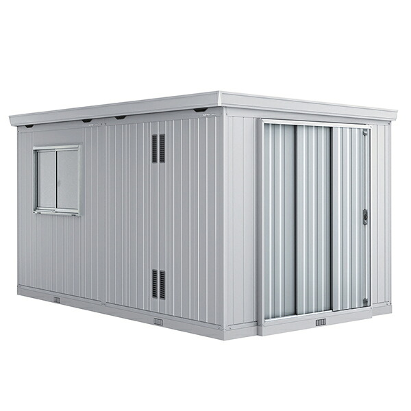 屋根裏部屋 室外 イナバ屋根裏部屋 フォルタ縦長大型 FT-2644H 原則として型 プラチナしろがね色 [生産品5年引き受ける] 納める