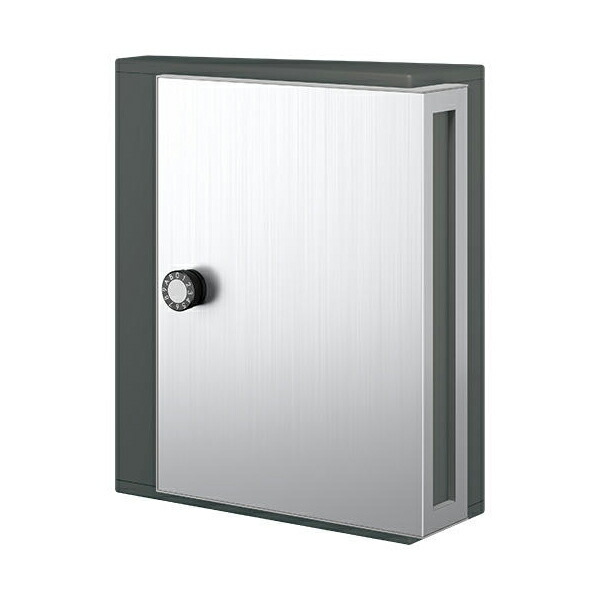 ナスタ 戸建住宅用郵便ポスト KS-MB31SN-L-GK グレーブラック 14,445円