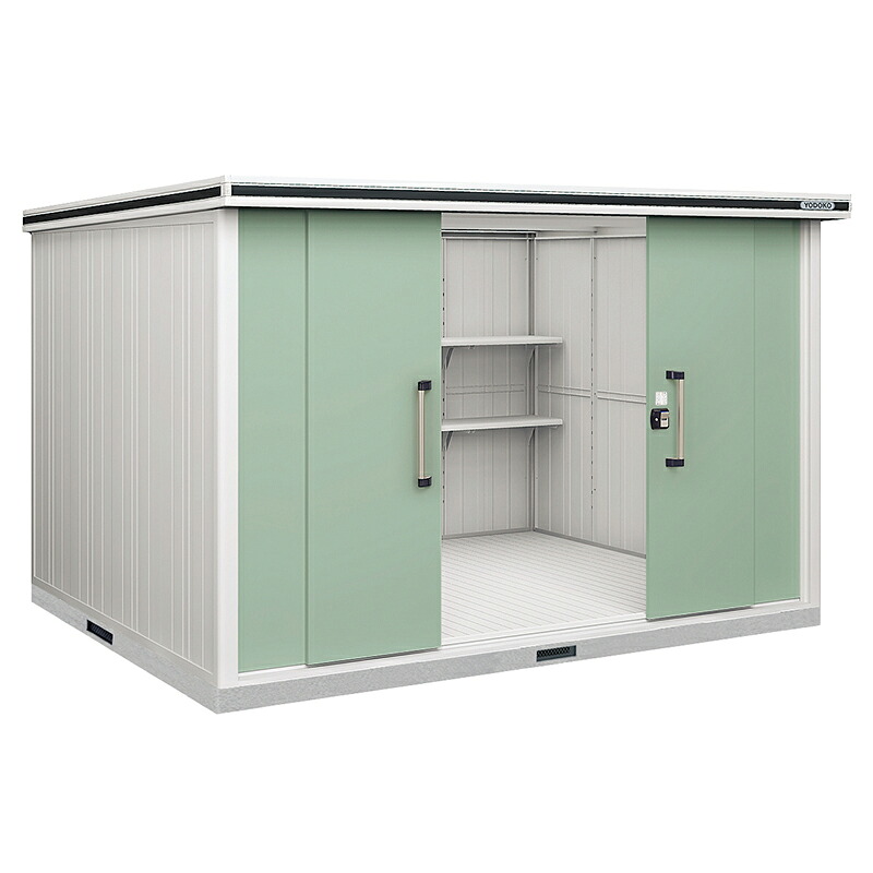 【標準組立費込】【送料無料】ヨド物置 ヨドコウ エルモ LMDS-3629H 積雪地型 背高Hタイプ [屋外収納庫/屋外倉庫/ガーデニング小屋/庭]｜環境生活