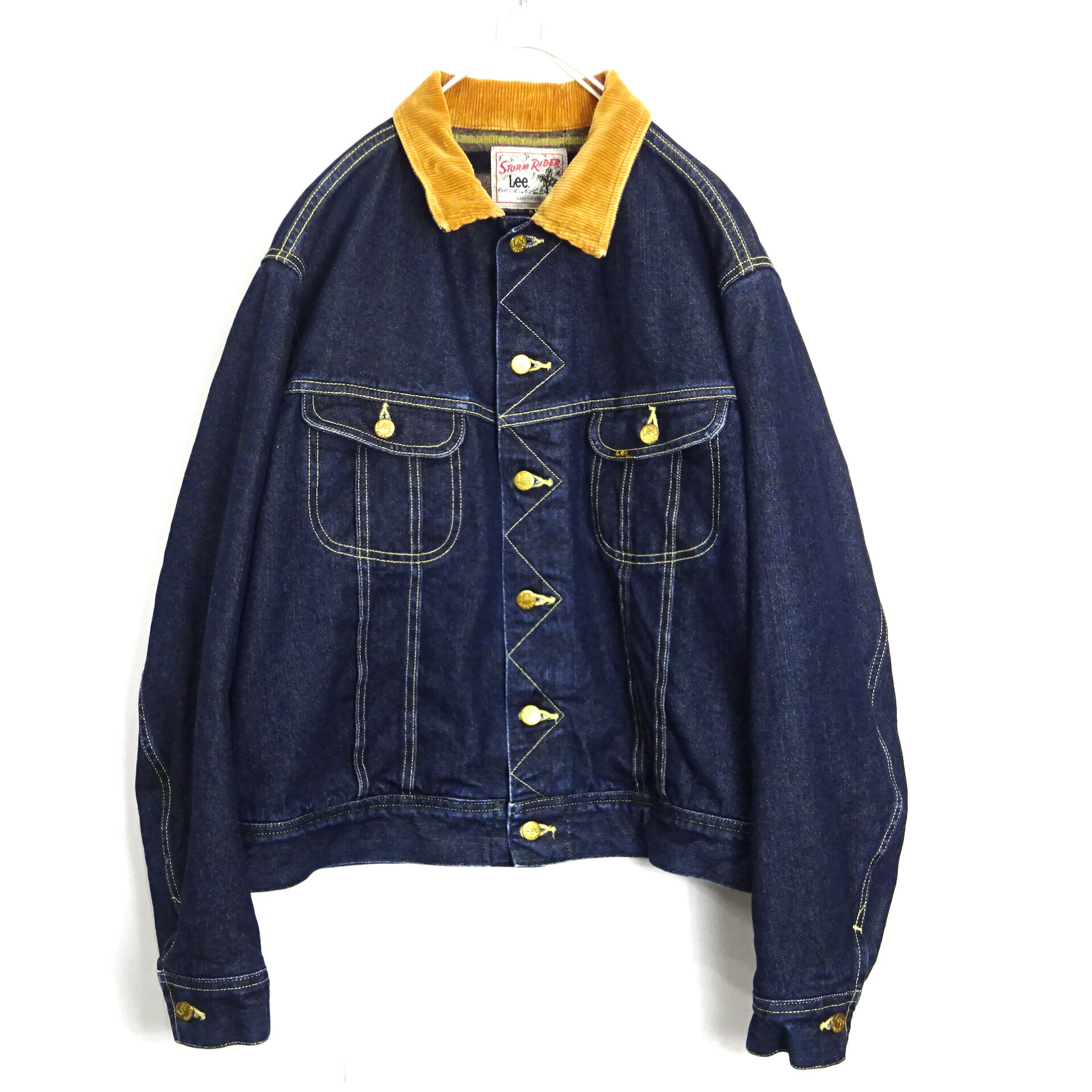 希少90's Lee STORM RIDER デニムジャケット　ブランケット襤褸 試着対象】【暖】STORM RIDER/ブランケットライナー アウター