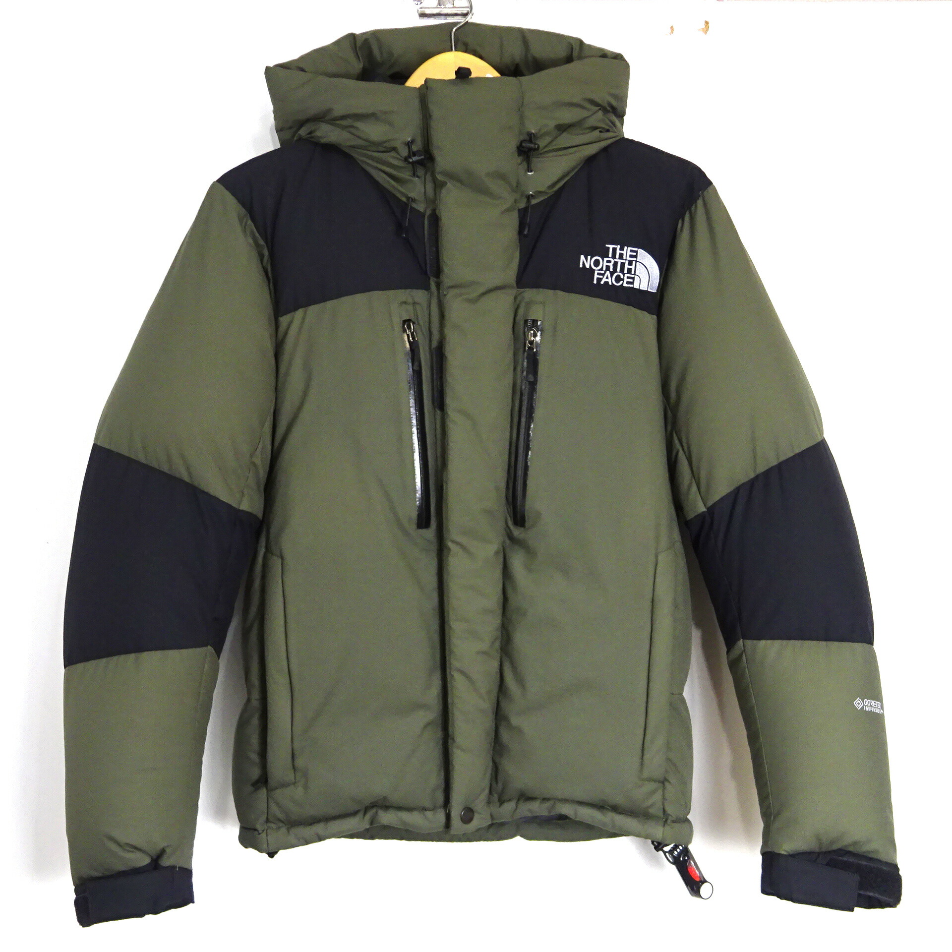 【中古】THE NORTH FACE ザ・ノース・フェイス ダウンジャケット バルトロライトジャケット ND91950 メンズ 冬 アウター ジャケット ブルゾン 防寒 撥水 ナイロン サイズ M カーキグリーン系 店舗併売品