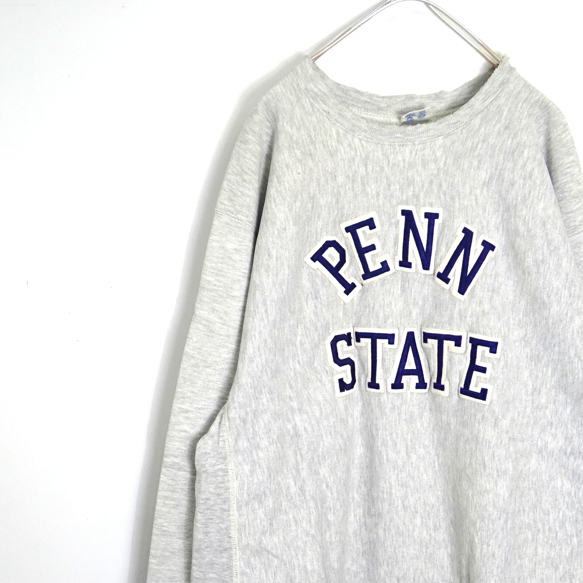 【中古】 Champion チャンピオン Reverse Weave リバースウィーブ スウェット シャツ 80s～ 80年代～ USA製 アメリカ製 PENN STATE メンズ トップス 古着 ヴィンテージ ビンテージ コットン 綿 サイズ XXL グレー系 店舗併売品