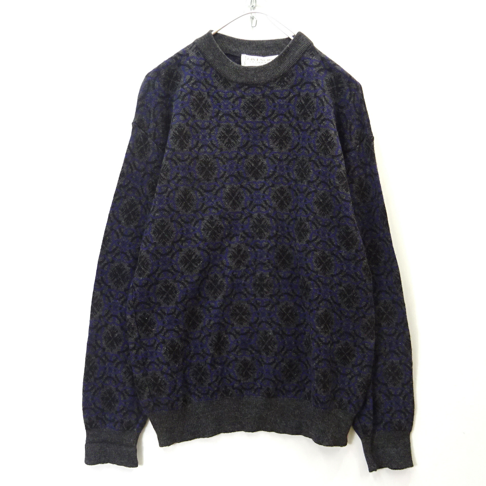 美品 GIVENCHY ビーズ ウールニット 薄手 L 楽天市場】【中古】ジバンシィ GIVENCHY リバースロゴ ニット