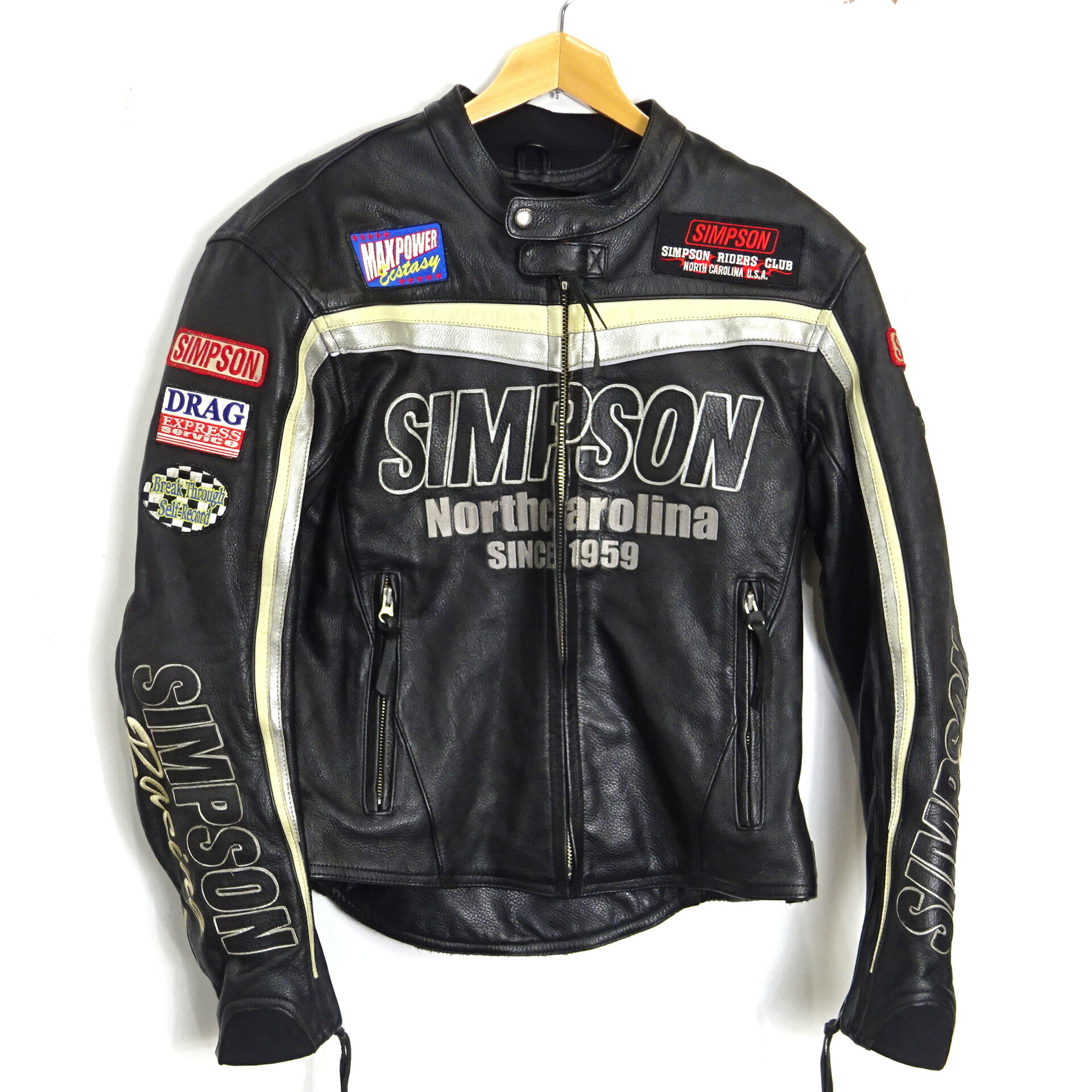 SIMPSON　ライダースジャケット 楽天市場】SIMPSON シンプソン メッシュ ライダースジャケット