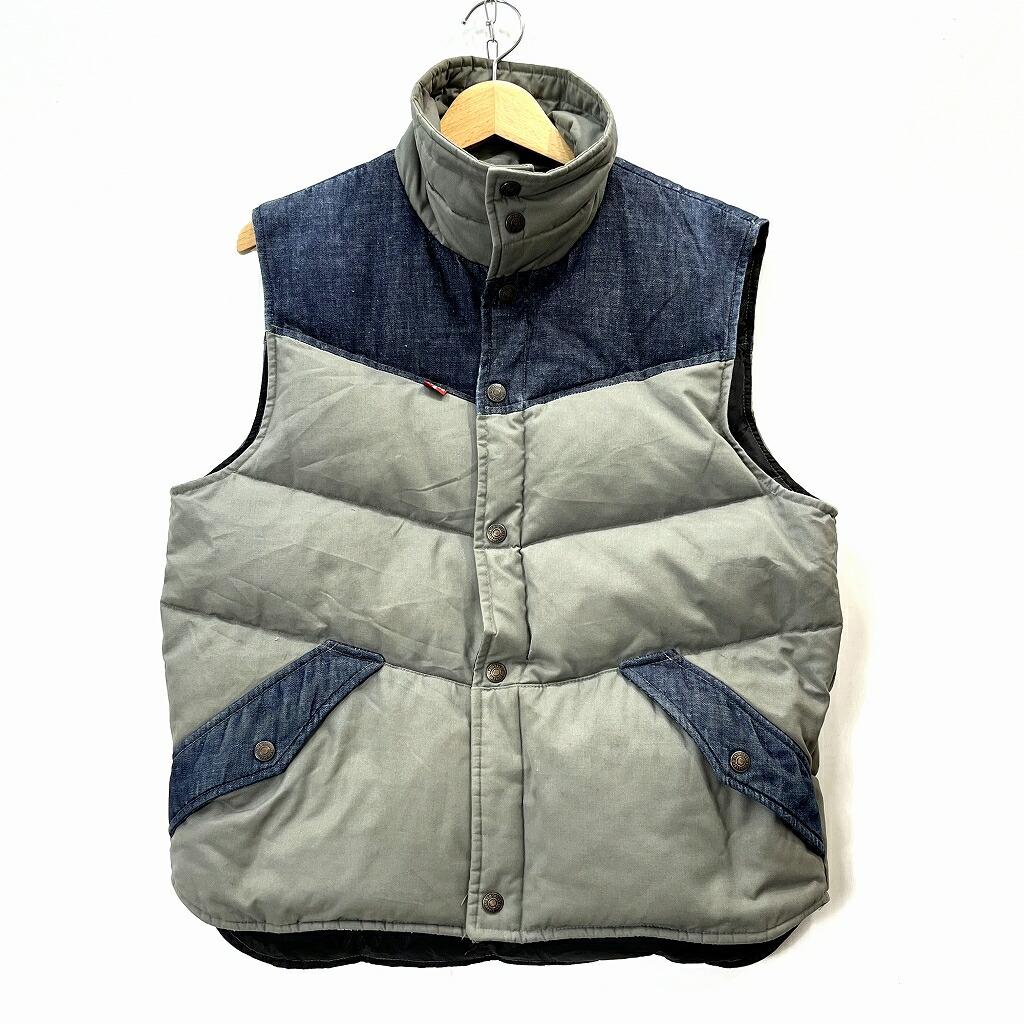 Levi's イエロー ダウンベスト Mサイズ 10111782-1.jpg