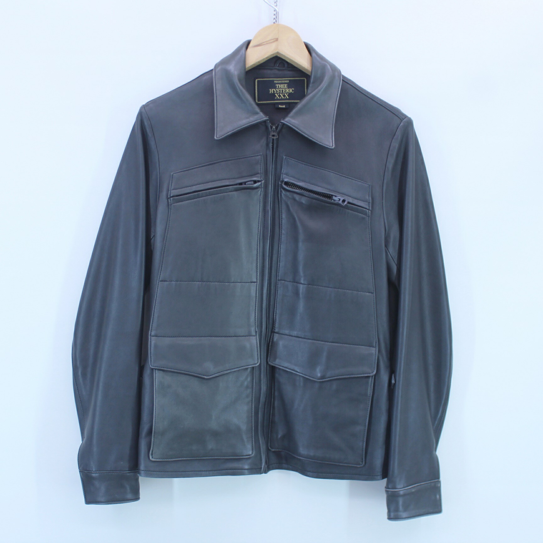 THEE HYSTERIC XXX チェック柄　コートM チェスターコート|HYSTERIC GLAMOUR MEN | HYSTERIC GLAMOUR