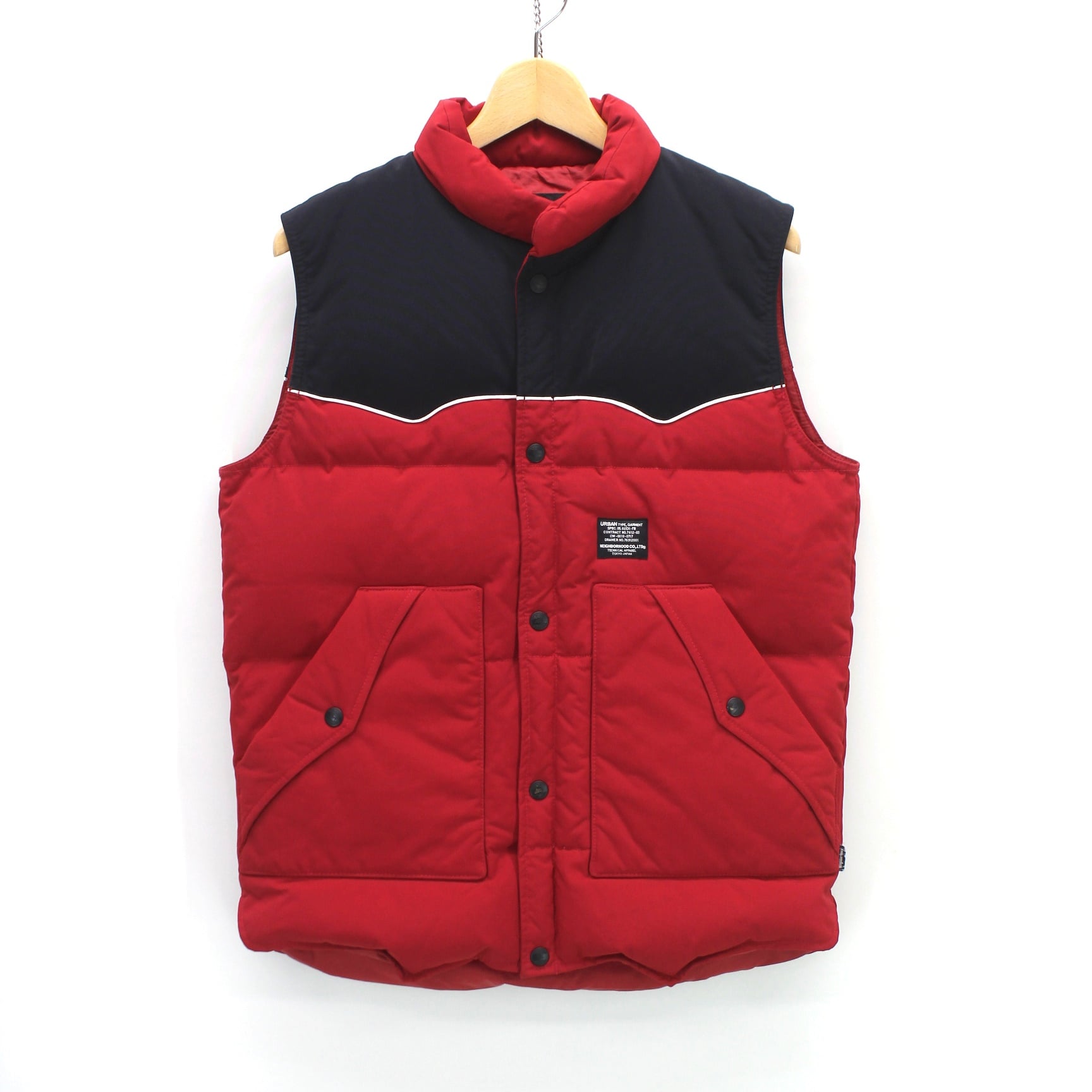NEIGHBORHOOD Rocky Mountain ダウンベスト S 新品 WAREHOUSE ウエアハウス×ロッキーマウンテン NYLON DOWN VEST