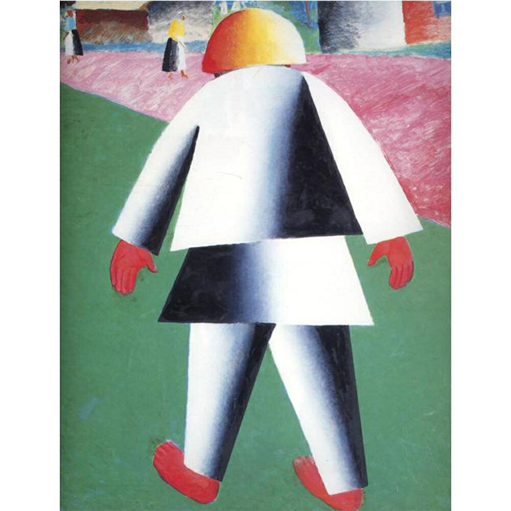 子供 【15号】 カジミール・マレーヴィチ 【 額縁が選べる 額入り 複製画 絵画 】｜マスクのエコワン
