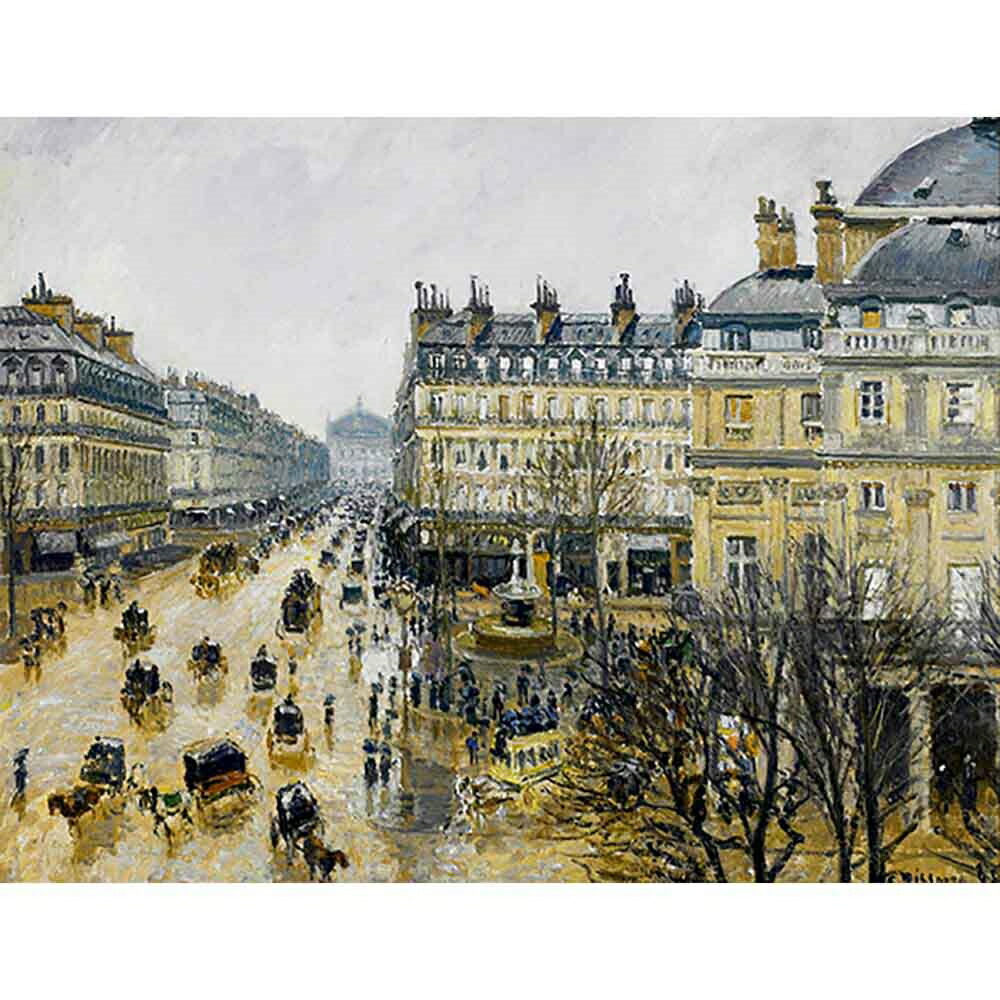 楽天市場】村の入口 【20号】 カミーユ・ピサロ 【 額縁が選べる 額