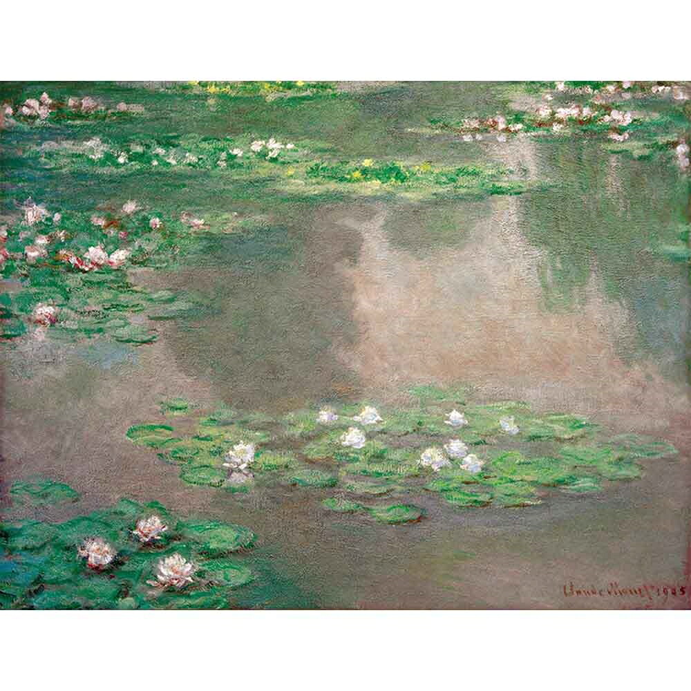 睡蓮 （1905年） 【15号】 クロード・モネ 【 額縁が選べる 額入り 複製画 絵画 】｜マスクのエコワン 42,570円
