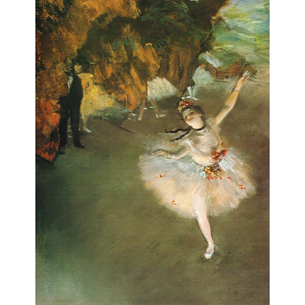 ドガ　バレリーナ油彩額縁 ドガ バレリーナ油彩額縁 複製絵画,世界の名画：【6号サイズ