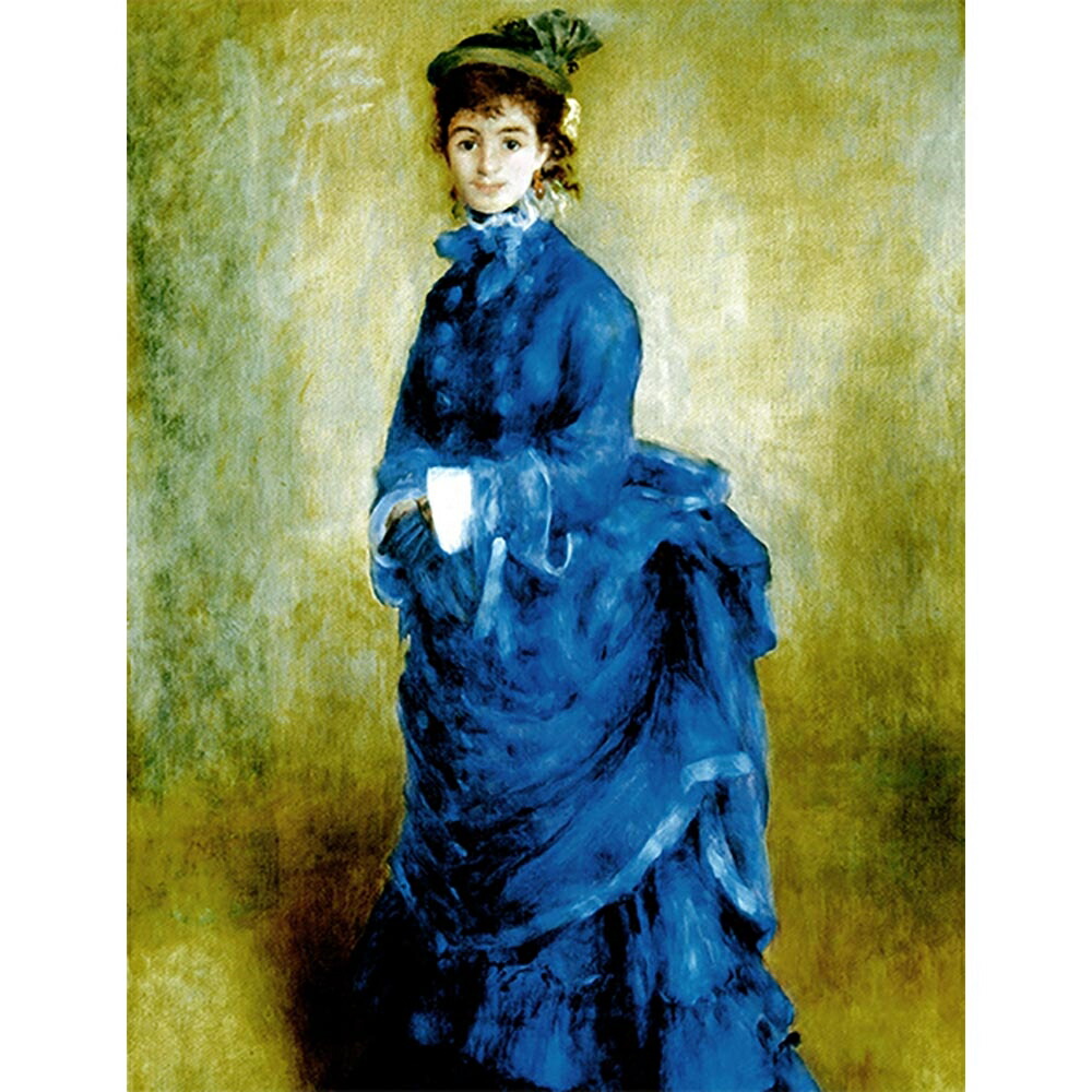 管54☆絵画☆ピエール=オーギュスト・ルノワール☆ポンヌフパリ☆複製画 ファイル:Auguste Renoir - Pont Neuf, Paris - Google Art