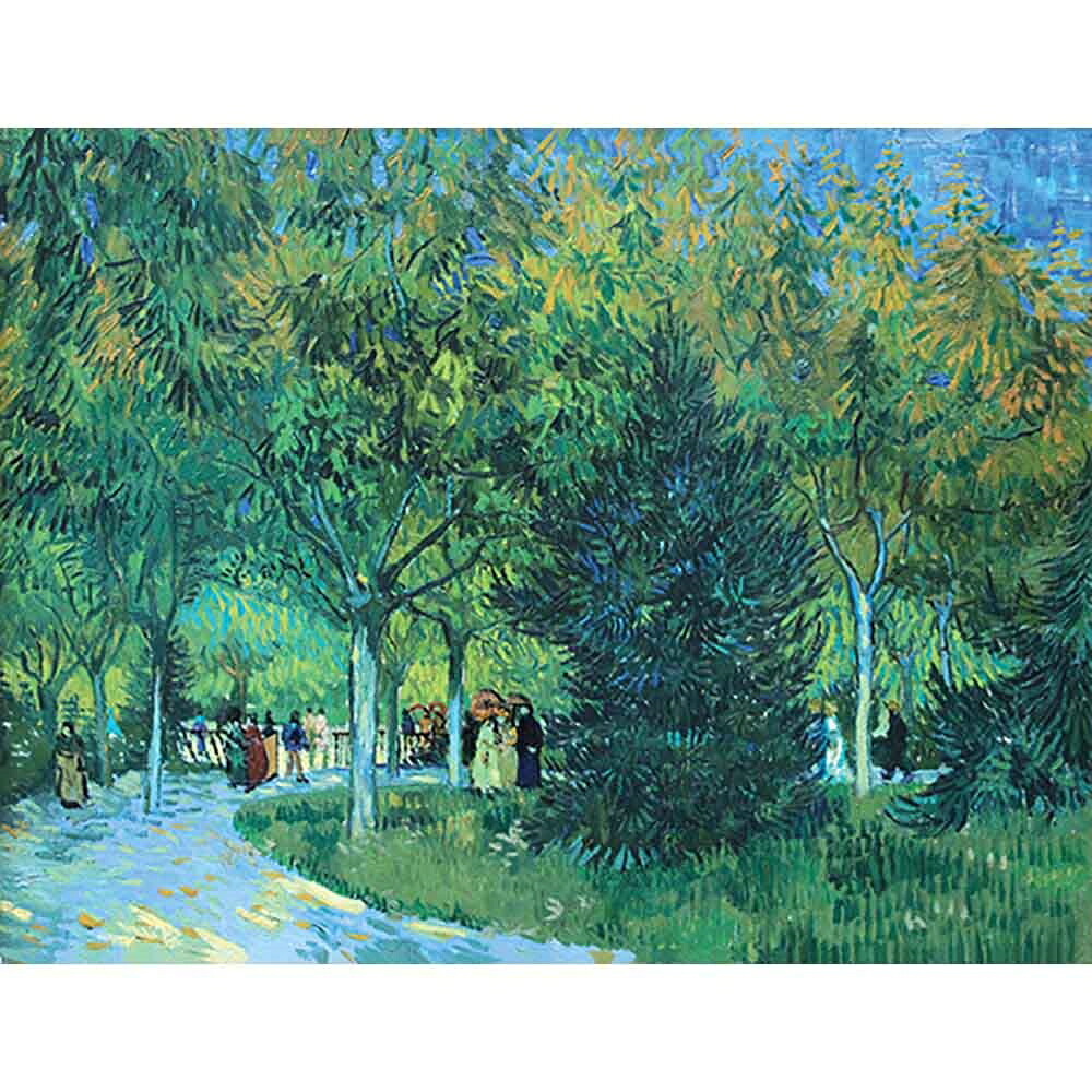 アルルの公園の小道 【15号】 フィンセント・ファン・ゴッホ 【 額縁が選べる 額入り 複製画 絵画 】|マスクのエコワン