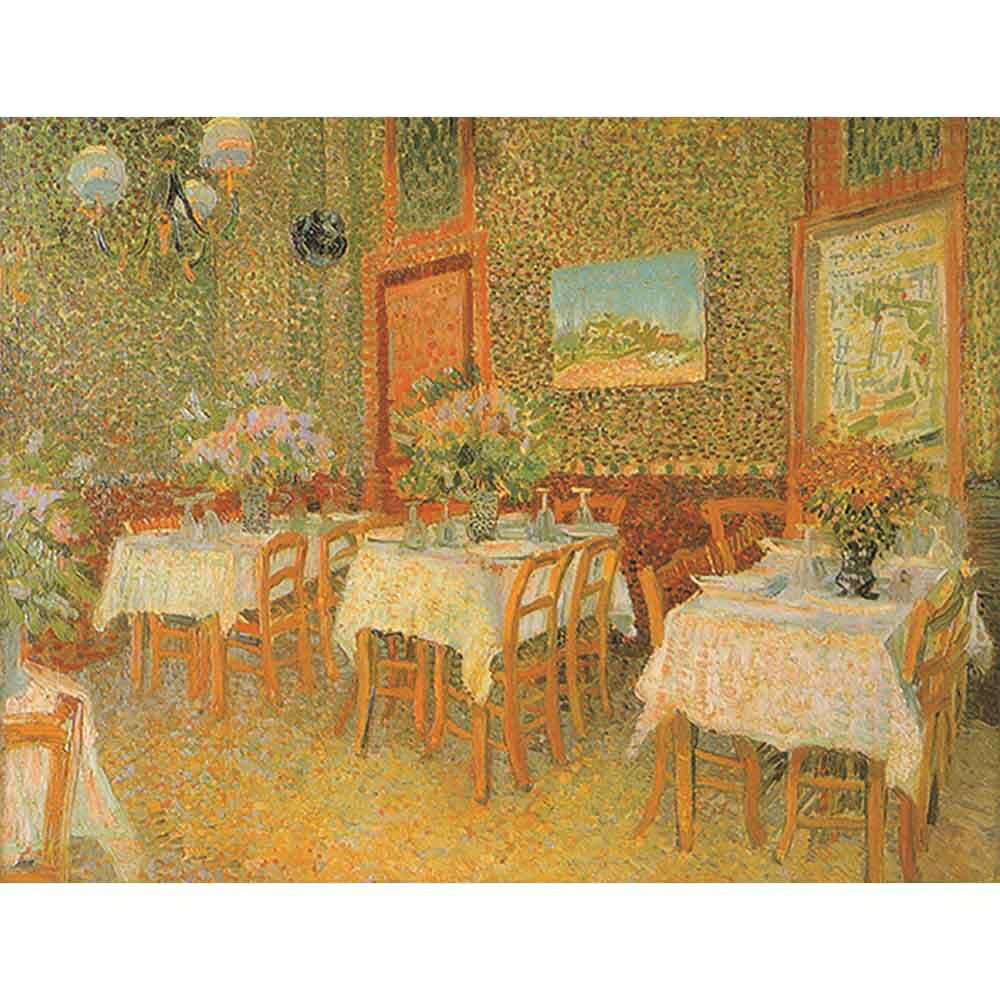 フィンセント・ファン・ゴッホ　夜のカフェテラス　複製画　ゴールド額縁　6号 フィンセント・ファン・ゴッホ 夜のカフェテラス 複製画