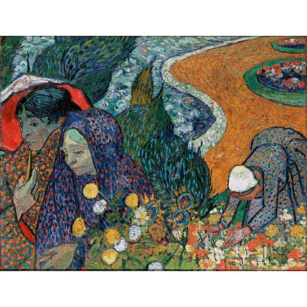エッテンの庭の記憶 【15号】 フィンセント・ファン・ゴッホ 【 額縁が選べる 額入り 複製画 絵画 】｜マスクのエコワン