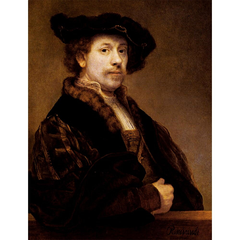 楽天市場】自画像 【15号】 レンブラント・ファン・レイン 【 額縁が